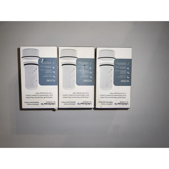 LifeStraw Kitchen 3x Lifestraw Activated Carbon Home Water Pitcher